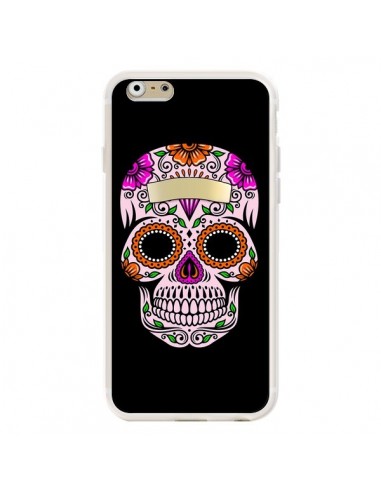Coque iPhone 6 et 6S Tête de Mort Mexicaine Multicolore - Laetitia