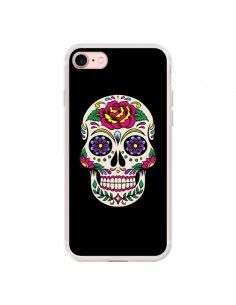 Coque iPhone 7/8 et SE 2020 Tête de Mort Mexicaine...