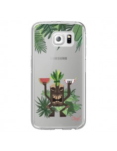 Coque Tiki Thailande Jungle Bois Transparente pour...