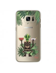 Coque Tiki Thailande Jungle Bois Transparente pour...