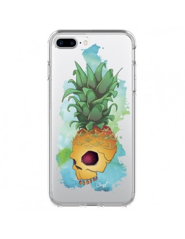 Coque iPhone 7 Plus et 8 Plus Crananas Crane Ananas Transparente - Chapo