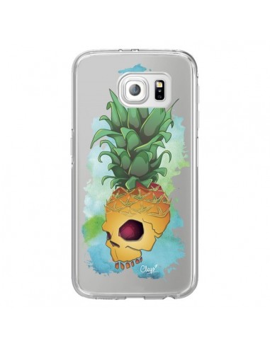 Coque Crananas Crane Ananas Transparente pour Samsung Galaxy S6 Edge - Chapo