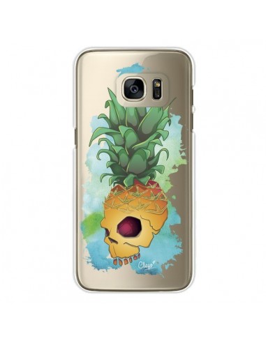 Coque Crananas Crane Ananas Transparente pour Samsung Galaxy S7 Edge - Chapo