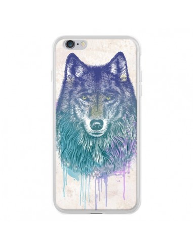 Coque iPhone 6 Plus et 6S Plus Loup - Rachel Caldwell