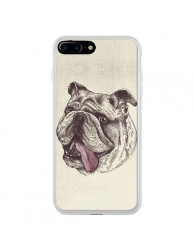 Coque iPhone 7 Plus et 8 Plus Chien Bulldog - Rachel Caldwell