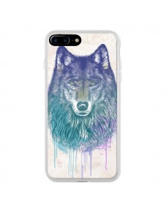 Coque iPhone 7 Plus et 8 Plus Loup - Rachel Caldwell