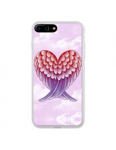 Coque iPhone 7 Plus et 8 Plus Ailes d'ange Amour - Rachel...