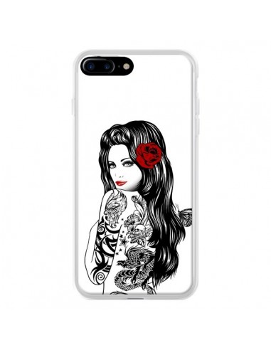 Coque iPhone 7 Plus et 8 Plus Tattoo Girl Lolita - Rachel Caldwell