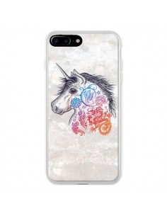 Coque iPhone 7 Plus et 8 Plus Licorne Muticolore - Rachel...