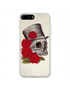 Coque iPhone 7 Plus et 8 Plus Gentleman Crane Tête de...