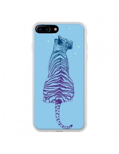 Coque iPhone 7 Plus et 8 Plus Tiger Tigre Jungle - Rachel Caldwell