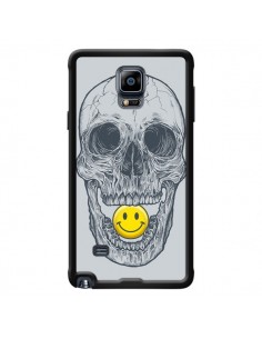 Coque Smiley Face Tête de Mort pour Samsung Galaxy Note 4...