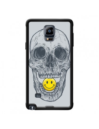 Coque Smiley Face Tête de Mort pour Samsung Galaxy Note 4 - Rachel Caldwell
