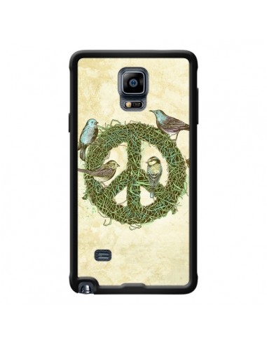 Coque Peace And Love Nature Oiseaux pour Samsung Galaxy Note 4 - Rachel Caldwell