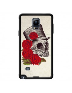 Coque Gentleman Crane Tête de Mort pour Samsung Galaxy...