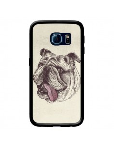 Coque Chien Bulldog pour Samsung Galaxy S6 Edge - Rachel...