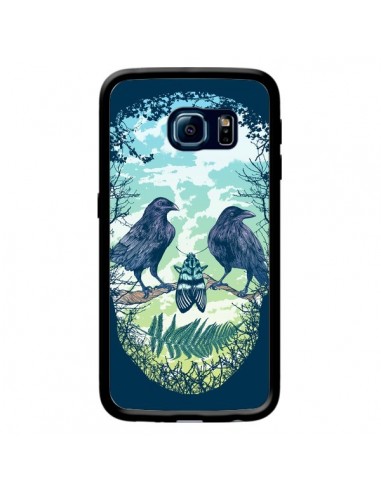 Coque Tête de Mort Nature pour Samsung Galaxy S6 Edge - Rachel Caldwell