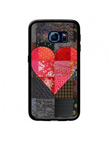 Coque Coeur Heart Patch pour Samsung Galaxy S6 Edge - Rachel Caldwell