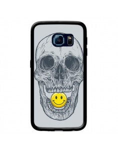 Coque Smiley Face Tête de Mort pour Samsung Galaxy S6...