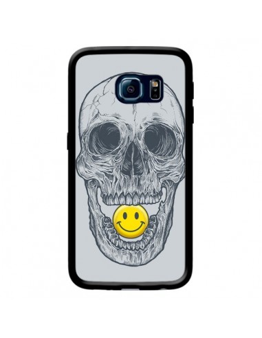 Coque Smiley Face Tête de Mort pour Samsung Galaxy S6 Edge - Rachel Caldwell