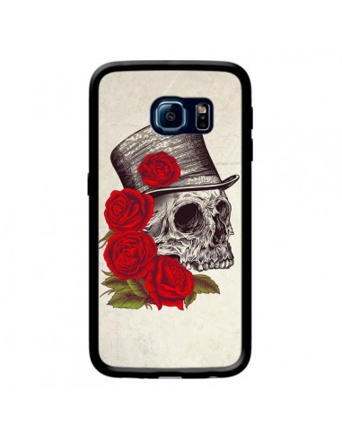 Coque Gentleman Crane Tête de Mort pour Samsung Galaxy S6 Edge - Rachel Caldwell