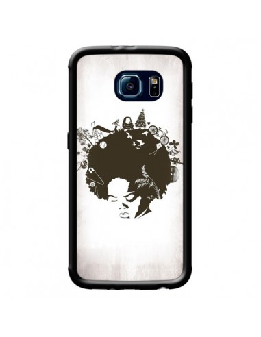 Coque Childhood Garden Afro pour Samsung Galaxy S6 - Rachel Caldwell