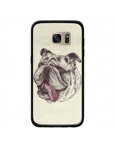 Coque Chien Bulldog pour Samsung Galaxy S7 Edge - Rachel...