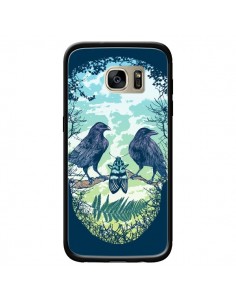Coque Tête de Mort Nature pour Samsung Galaxy S7 Edge -...