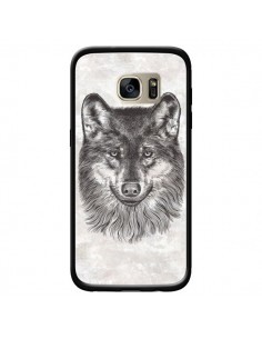 Coque Loup Gris pour Samsung Galaxy S7 Edge - Rachel...