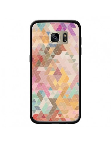 Coque Azteque Pattern Triangles pour Samsung Galaxy S7 Edge - Rachel Caldwell
