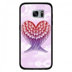 Coque Ailes d'ange Amour pour Samsung Galaxy S7 - Rachel...