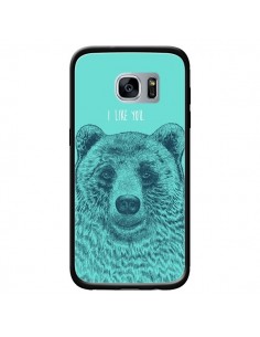 Coque Bear Ours I like You pour Samsung Galaxy S7 -...