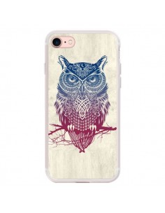 Coque iPhone 7/8 et SE 2020 Chouette - Rachel Caldwell