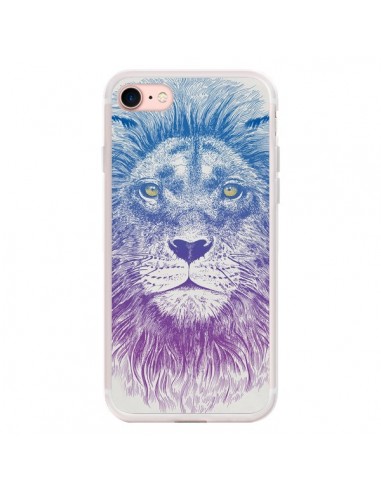 Coque iPhone 7/8 et SE 2020 Lion - Rachel Caldwell