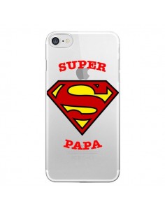Coque iPhone 7/8 et SE 2020 Super Papa Transparente -...