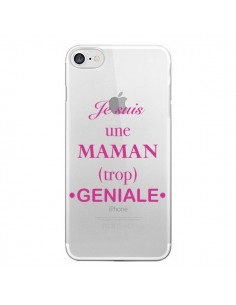 Coque iPhone 7/8 et SE 2020 Je suis une maman trop...
