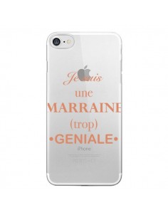 Coque iPhone 7/8 et SE 2020 Je suis une marraine trop...