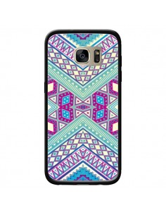 Coque Azteque Lake pour Samsung Galaxy S7 Edge -...