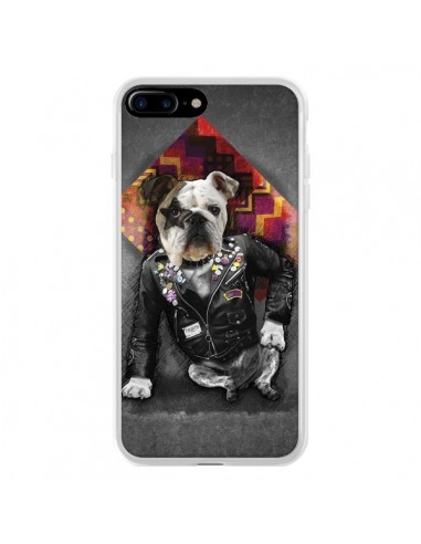 Coque iPhone 7 Plus et 8 Plus Chien Bad Dog - Maximilian San