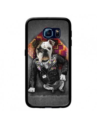 Coque Chien Bad Dog pour Samsung Galaxy S6 Edge - Maximilian San