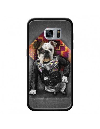 Coque Chien Bad Dog pour Samsung Galaxy S7 - Maximilian San