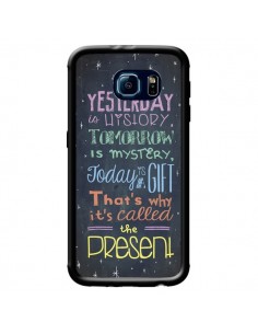 Coque Today is a gift Cadeau pour Samsung Galaxy S6 -...