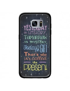 Coque Today is a gift Cadeau pour Samsung Galaxy S7 -...
