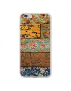 Coque iPhone 6 Plus et 6S Plus Barocco Style Bois -...