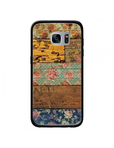 Coque Barocco Style Bois pour Samsung Galaxy S7 - Maximilian San