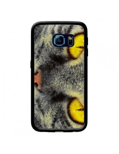 Coque Chat Gato Loco pour Samsung Galaxy S6 Edge - Maximilian San