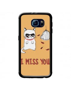 Coque Chat I Miss You pour Samsung Galaxy S6 - Maximilian...