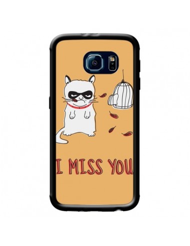 Coque Chat I Miss You pour Samsung Galaxy S6 - Maximilian San