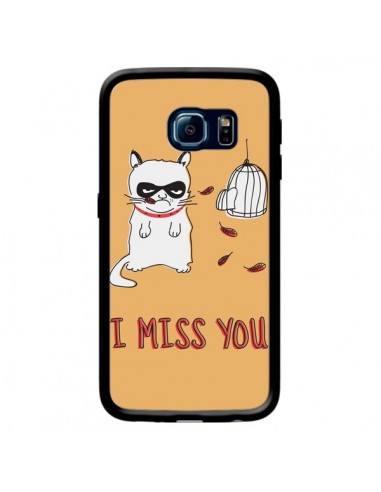 Coque Chat I Miss You pour Samsung Galaxy S6 Edge - Maximilian San