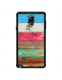 Coque Eco Fashion Bois pour Samsung Galaxy Note 4 -...